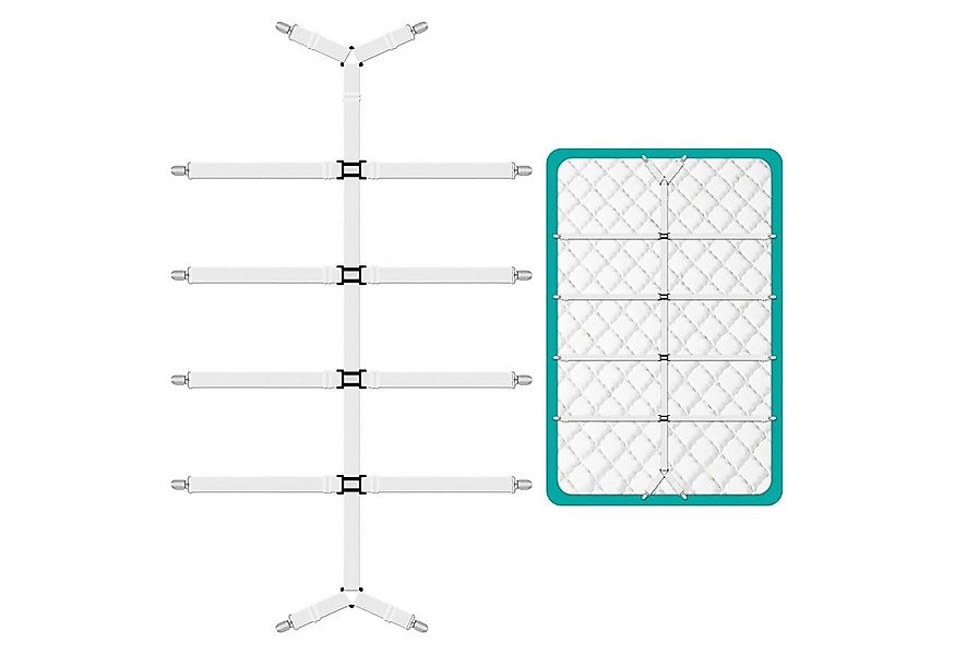 Coonoor Spannbettlaken Verstellbarer Bettlaken-Spanner, Spannhilfe für Bett günstig online kaufen