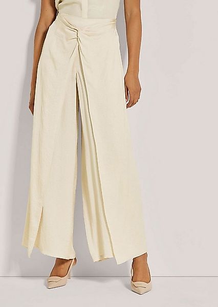 MADELEINE Stoffhose Sommerliche Stoffhose mit Überwurf Fließender Schnitt m günstig online kaufen