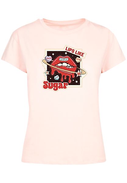 F4NT4STIC T-Shirt "Lips like sugar retro fashion Valentinstag", Premium Qua günstig online kaufen