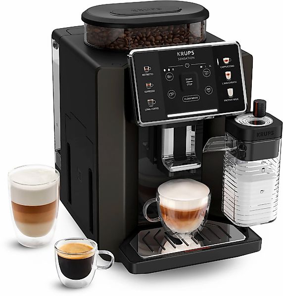 Krups Kaffeevollautomat "EA9128D Sensation Milk" 6 Kaffee- und Milchspezial günstig online kaufen