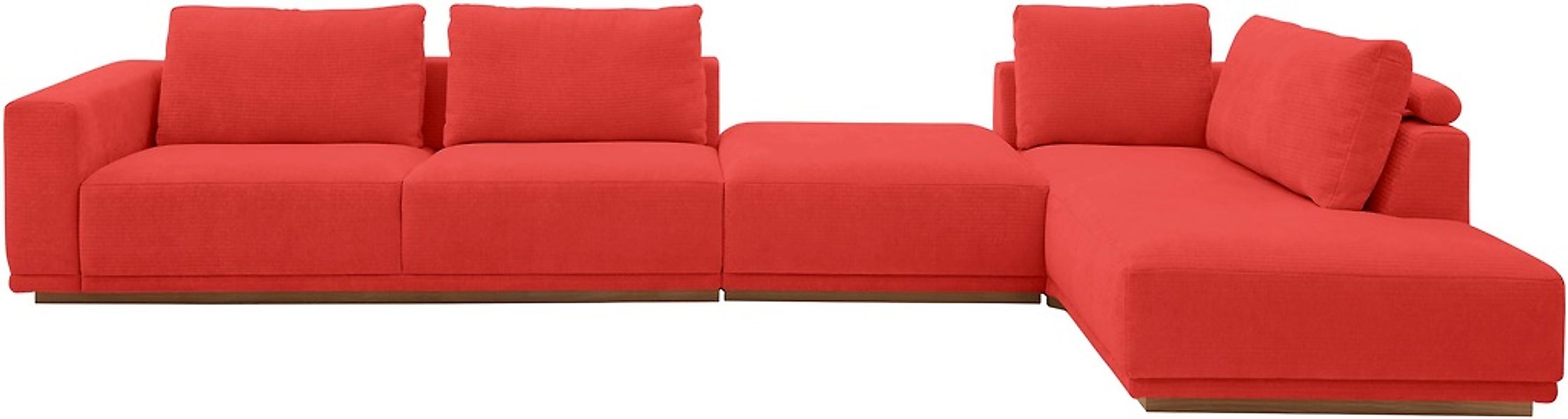 Musterring Wohnlandschaft Anreihsofa mit Armlehne links, Eckteil rechts mit günstig online kaufen