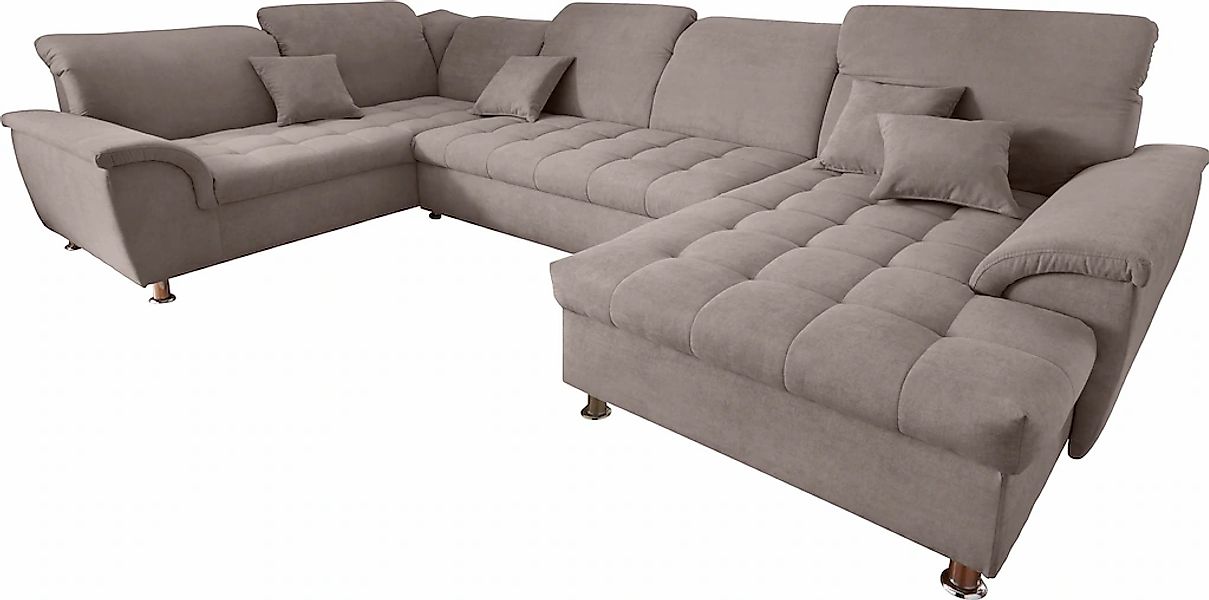 DOMO collection Wohnlandschaft "Franzi optional mit Bettfunktion, Bettkaste günstig online kaufen