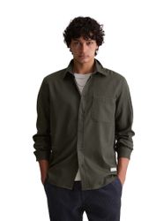 Marc O'Polo DENIM Langarmhemd aus Lyocell-Baumwoll-Twill günstig online kaufen