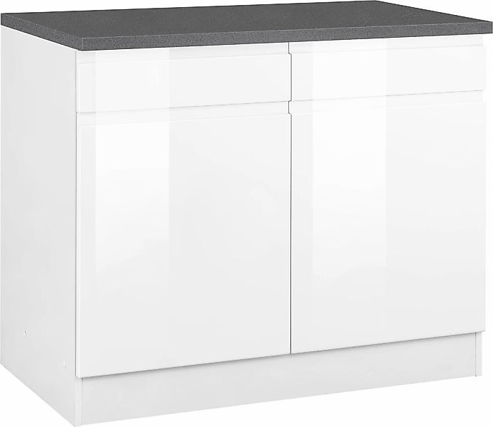 HELD MÖBEL Unterschrank "Virginia", 100 cm breit, mit 2 Türen und 2 Schubkä günstig online kaufen