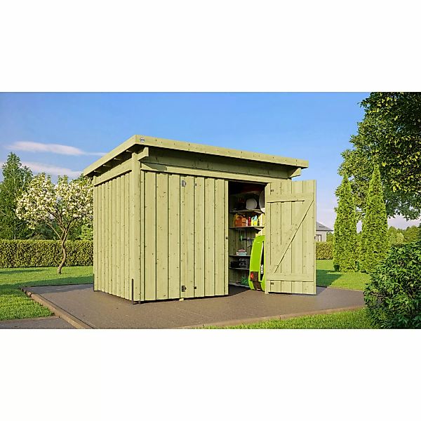 weka Gerätehaus "Lagerhaus 607 A, kdi, 20 mm" günstig online kaufen