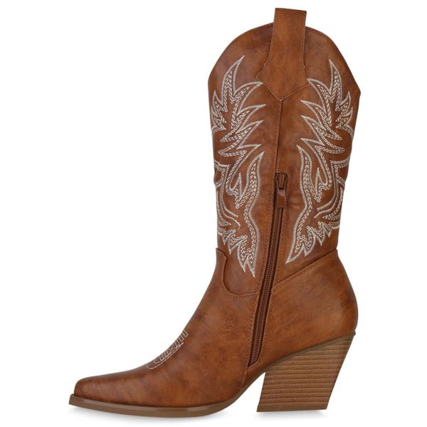 VAN HILL 840142 Cowboystiefel Schuhe günstig online kaufen