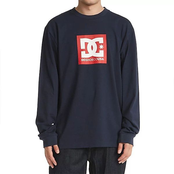 Dc Shoes Dc Square Star Langarm-t-shirt S Navy Blazer günstig online kaufen