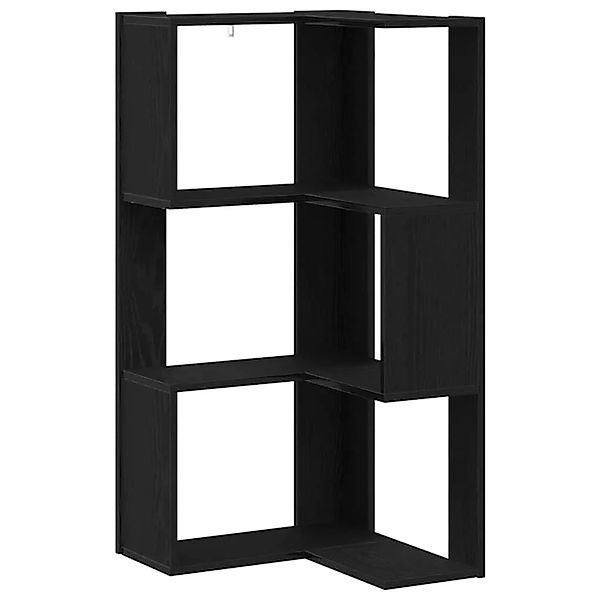 vidaXL Bücherregal Schwarz Eichen-Optik 50 x 50 x 102 cm 868050 günstig online kaufen