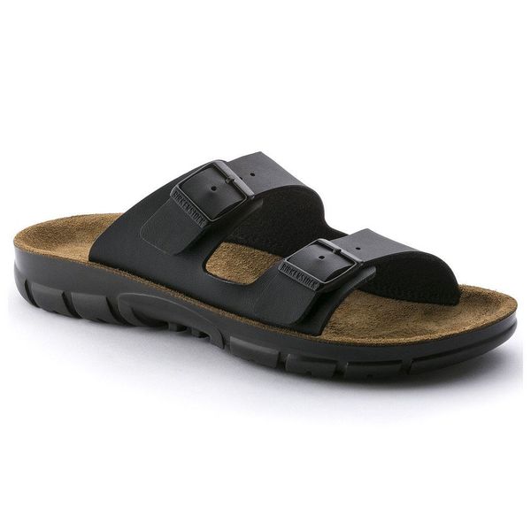 Birkenstock Sandale Bilbao, Birko-Flor, schwarz Pantolette günstig online kaufen