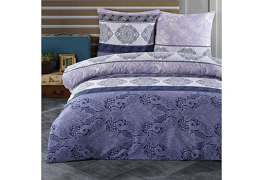 Buymax Bettwäsche Elada, Renforcé: 100% Baumwolle, 2 teilig, 135x200 cm, el günstig online kaufen