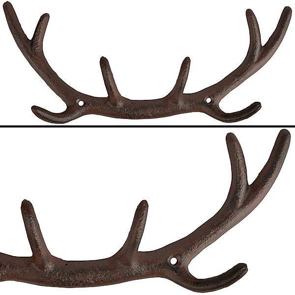 Dekowunder Garderobenhalter Hirschgeweih Wandhaken Haken Garderobe günstig online kaufen