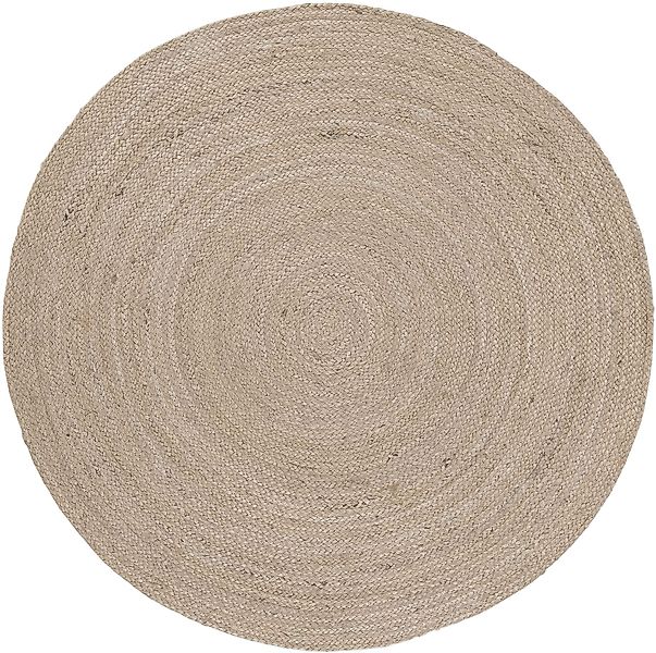 carpetfine Teppich Nele Juteteppich Naturfaser, rund, günstig online kaufen