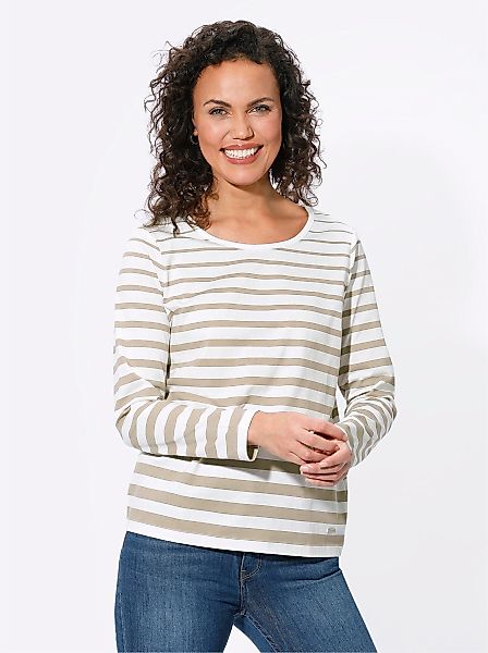 Casual Looks Print-Shirt "Ringelshirt", (1 tlg.) günstig online kaufen