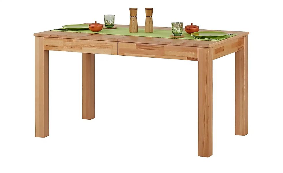 Woodford Massivholztisch  ausziehbar Gabor ¦ holzfarben ¦ Maße (cm): B: 80 günstig online kaufen