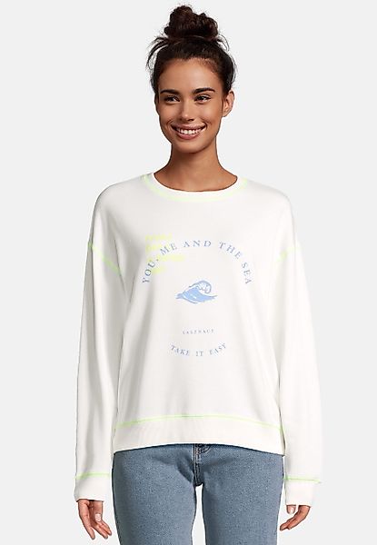 salzhaut Sweatshirt LÖÖW Damen Oversized günstig online kaufen
