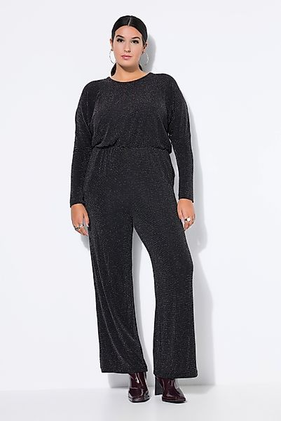 Studio Untold Maxikleid Jumpsuit oversized Glittereffekt günstig online kaufen