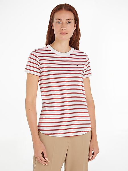 Tommy Hilfiger Rundhalsshirt 1985 SLIM SLUB günstig online kaufen