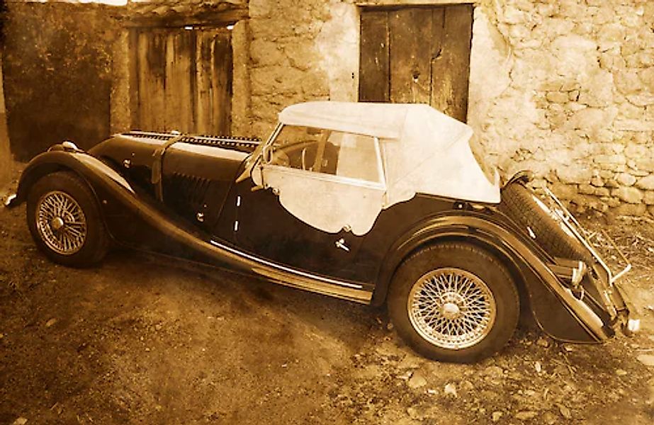 Papermoon Fototapete »OLDTIMER MG CABRIO« günstig online kaufen