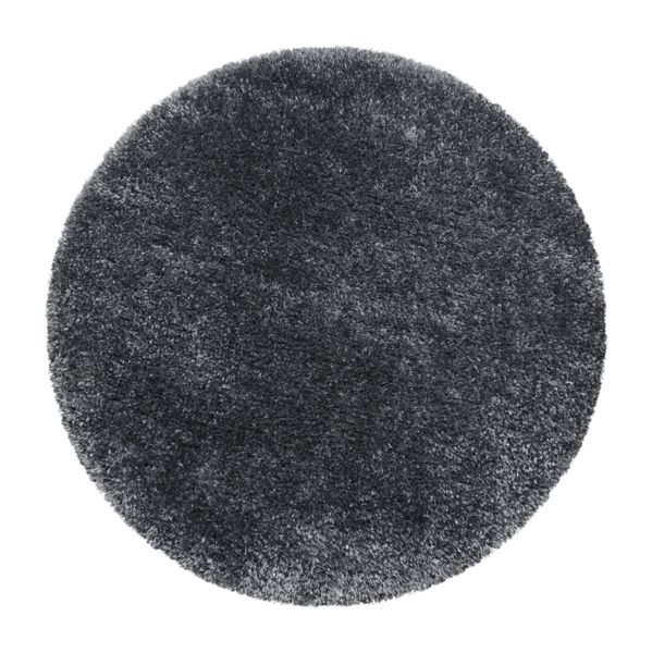 Carpettex Hochflor-Teppich Unicolor - Einfarbig, Rund, günstig online kaufen
