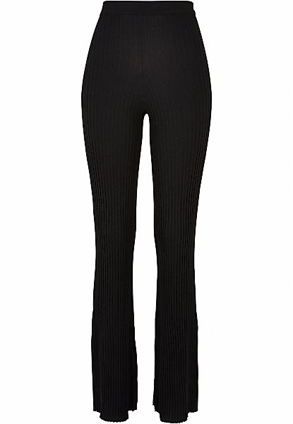 URBAN CLASSICS Leggings "Urban Classics Damen Ladies Flared Rib Knit Leggin günstig online kaufen