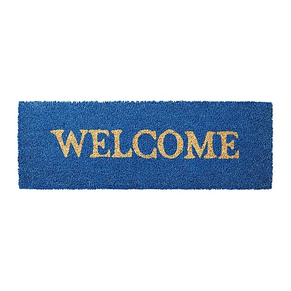 relaxdays Fußmatte schmal WELCOME, Höhe: 15 günstig online kaufen