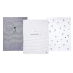 Bastion Collections Geschirrtuch, Farbe: Weiß, Motiv: günstig online kaufen