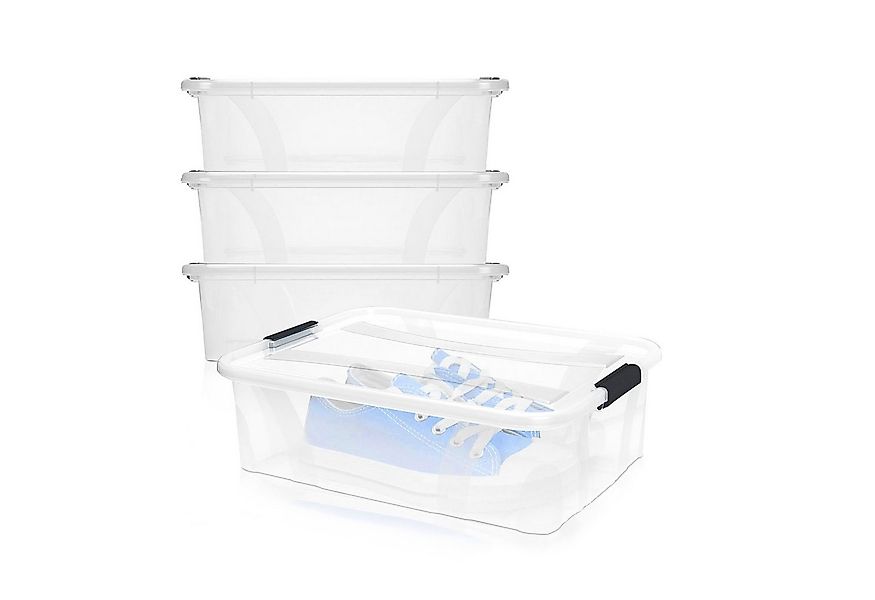 BigDean Aufbewahrungsbox 3er Set Aufbewahrungsbox mit Deckel (Set, 3 St., 3 günstig online kaufen