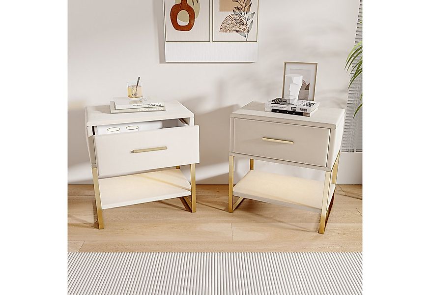 Furnishings Home Nachttisch Wohnzimmertisch Ablagetisch Schreibtisch (2-St. günstig online kaufen