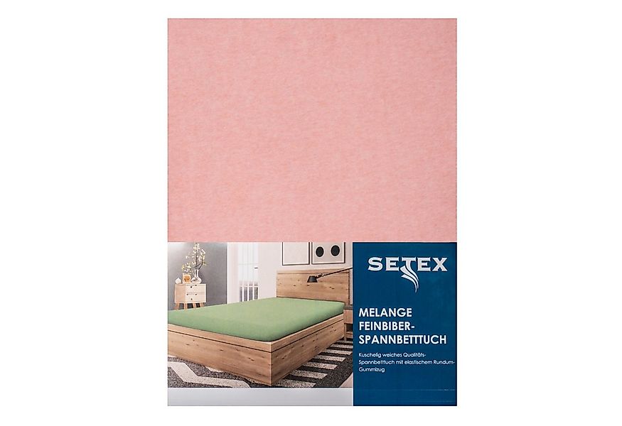 SETEX Spannbettlaken Biber, Biber, Gummizug: rundum, (1 Stück), Feinbiber-A günstig online kaufen