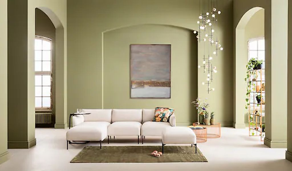 Kare Design Leinwandbild »Acrylbild Abstract Fields« günstig online kaufen