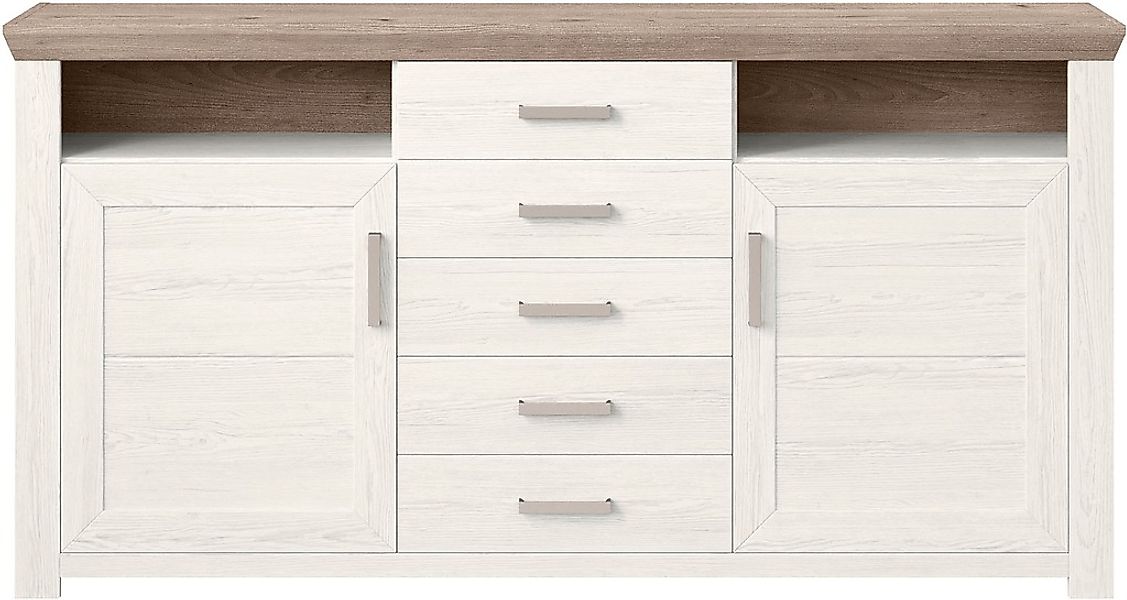 set one by Musterring Sideboard "York", Typ 55, mit viel Stauraum, im Landh günstig online kaufen
