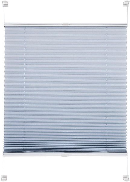 Liedeco Plissee »Pastell«, Lichtschutz, ohne Bohren, verspannt, Klemmfix-Pl günstig online kaufen