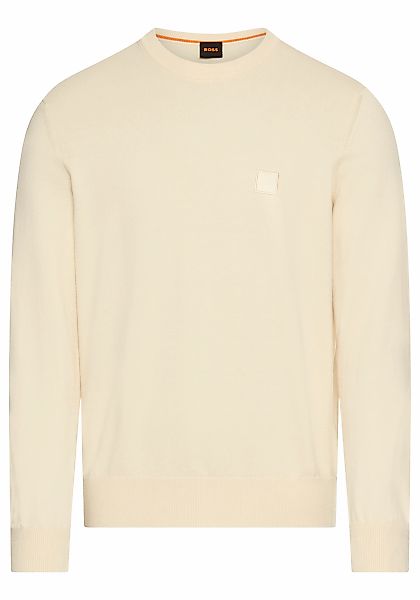 BOSS ORANGE Strickpullover Kanovano mit Rundhalsausschnitt günstig online kaufen