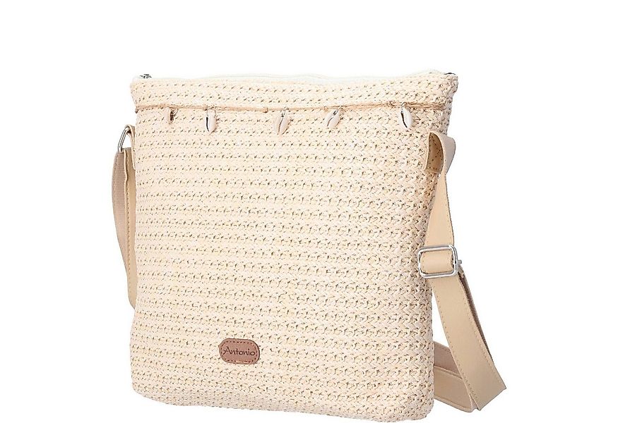 VewoTex Umhängetasche Damen Bast Tasche M » Umhängetasche ca. 30 x 26 cm (1 günstig online kaufen