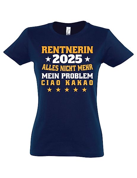 Youth Designz Print-Shirt Damen T-shirt Rentnerin günstig online kaufen