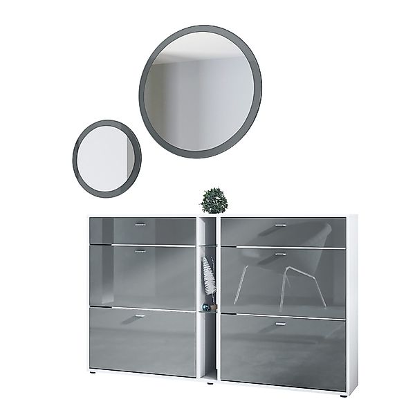 Vladon Garderoben-Set Florence, (Garderoben-Set, mit Schuhschrank günstig online kaufen