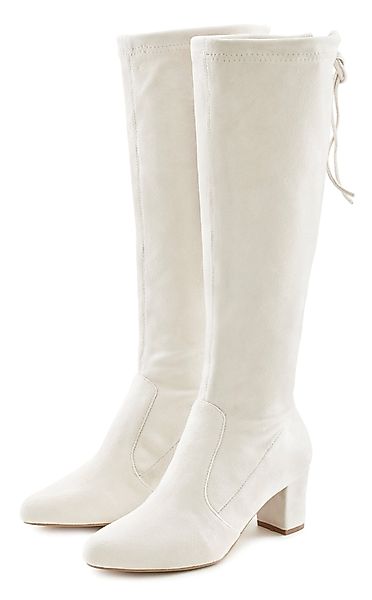 LASCANA Schlupfstiefel Schlupfboots, Slouchy Boots, Slip-On, günstig online kaufen