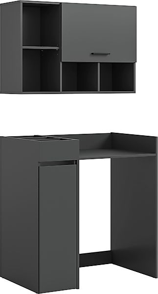 welltime Badmöbel-Set »FALAS, TOPSELLER!, 3-teilig, Hauswirtschaftsraum Set günstig online kaufen