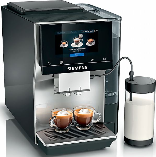SIEMENS Kaffeevollautomat "EQ700 classic TP715D47, Cold Brew, intuitives 5" günstig online kaufen