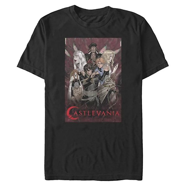 Netflix - Castlevania - Gruppe Vertical 1 - Männer T-Shirt günstig online kaufen