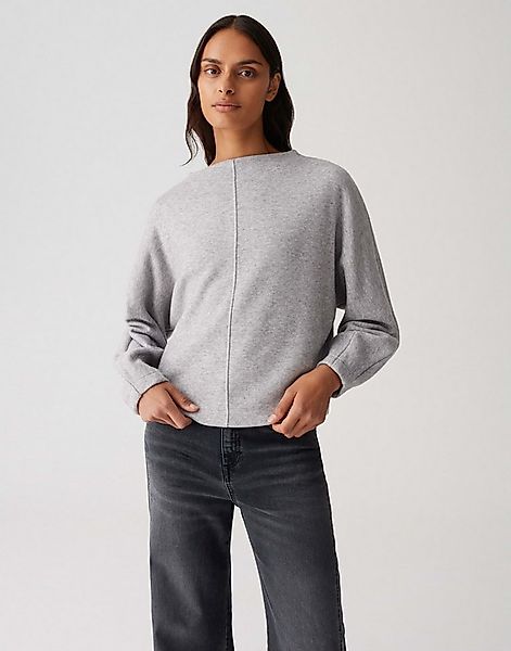 OPUS Sweatshirt GONNIK mit leichten Ballonärmeln leicht verkürzt geschnitte günstig online kaufen