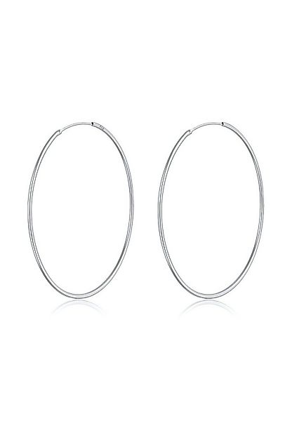Elli Paar Creolen Creolen Rund Basic Klassisch 925 Silber günstig online kaufen