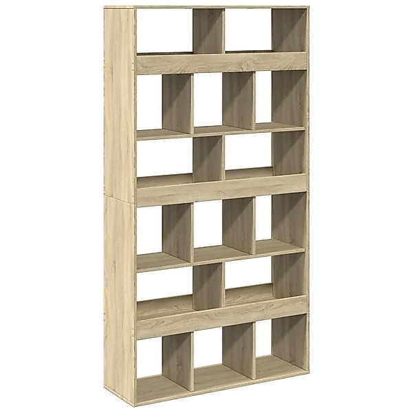 vidaXL Bücherregal Raumteiler Sonoma-Eiche 100x33x187,5 cm günstig online kaufen
