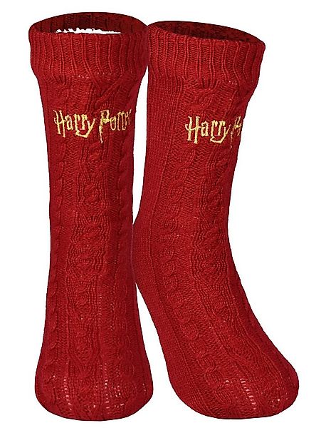 United Labels® Socken Harry Potter Hüttensocken Strick Socken Haussocken Ku günstig online kaufen