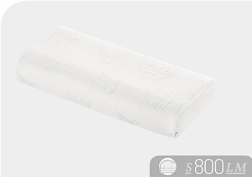 Schlafstil Nackenstützkissen "S800 LM" Füllung: Talalay Natur Latex Medium günstig online kaufen