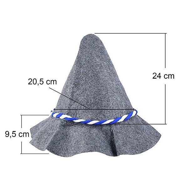 Schramm Trachtenhut Schramm® 1 Stück Seppelhut günstig online kaufen