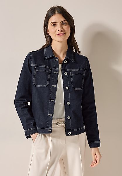 CECIL Jeansjacke aus Baumwolle mit Stretchanteil günstig online kaufen