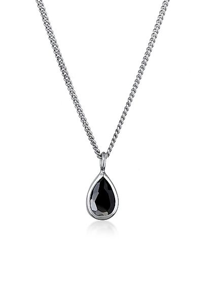 Elli Kette mit Anhänger Zirkonia Tropfen günstig online kaufen