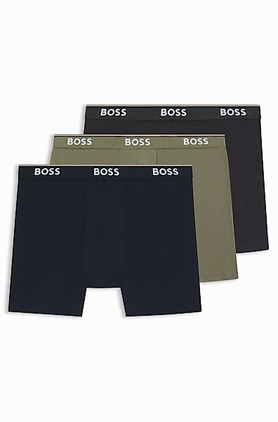 BOSS Boxershorts BoxerBrLong 3P Power günstig online kaufen