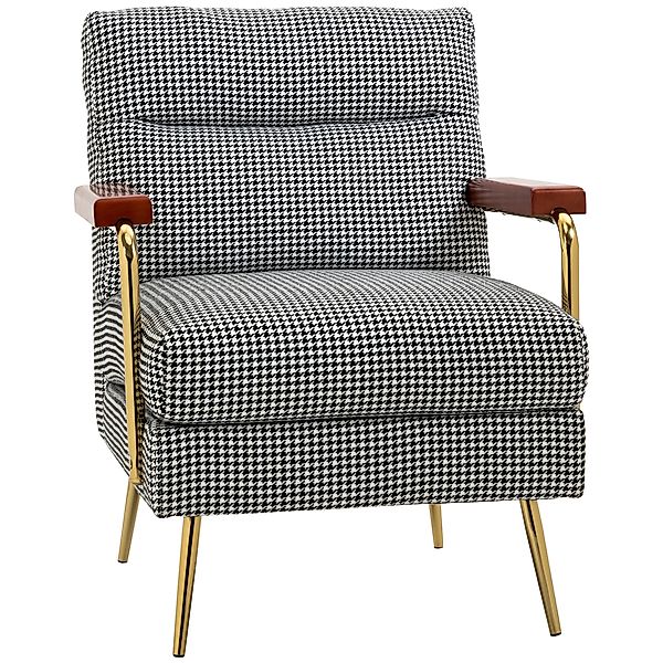HOMCOM Relaxsessel Akzentsessel mit Leinenoptik, Loungesessel günstig online kaufen